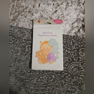 My First Thank You Notes. Vintage Note Cards